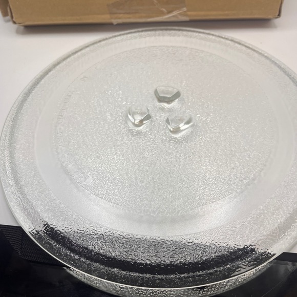 GEMROOM Microwave Glass Turntable Plate Replacement 9.6 Inch Diameter - Picture 4 of 5